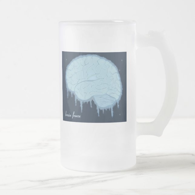Gel du cerveau Gelé Mug (Droit)