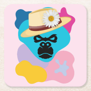 Gel Mousepad Rechteckiger Pappuntersetzer