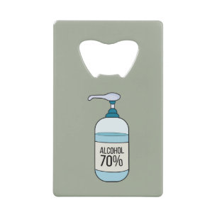 Gel Sanitizer à la main avec 70% d'alcool
