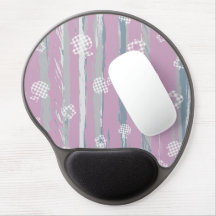 Tapis de souris en gelée – Verger à carreaux