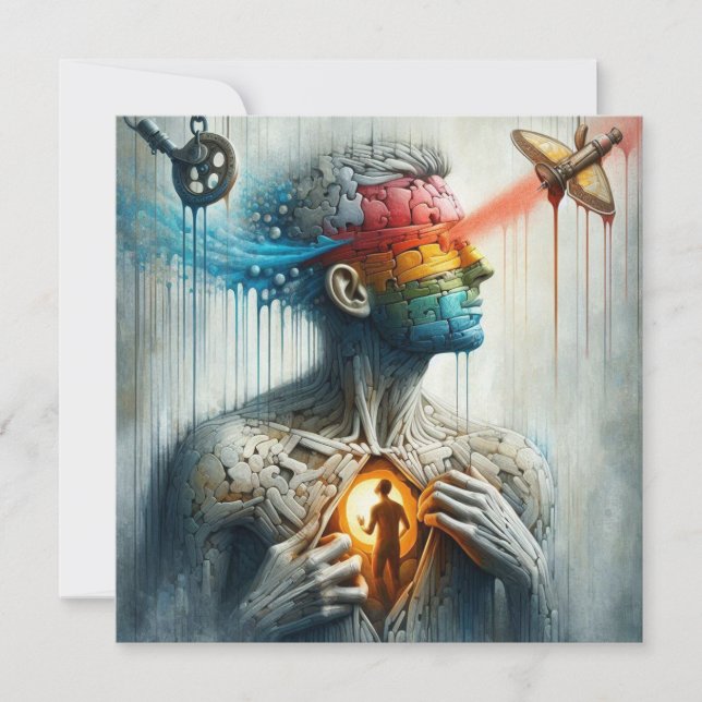 Gelächter Karte (Vorderseite)