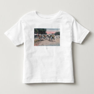 Geladene Esel auf dem StreetLas Vegas, Nanometer Kleinkind T-shirt