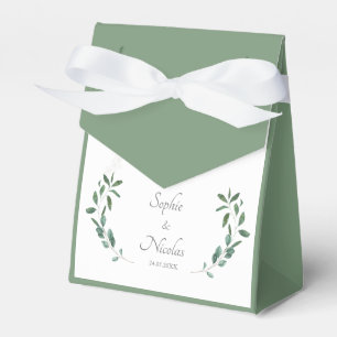 Geladene Geschenkschachteln Grün Eucalyptus