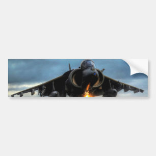 Geländeläufer-Kampfflugzeug Autoaufkleber