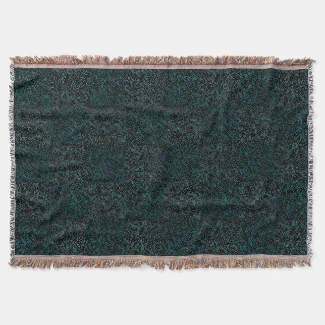Geländemuster Grün 01bx4.Schwarz Decke (Vorderseite)