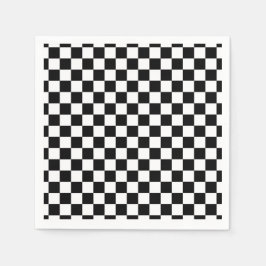 Geländertes Muster Napkins Serviette