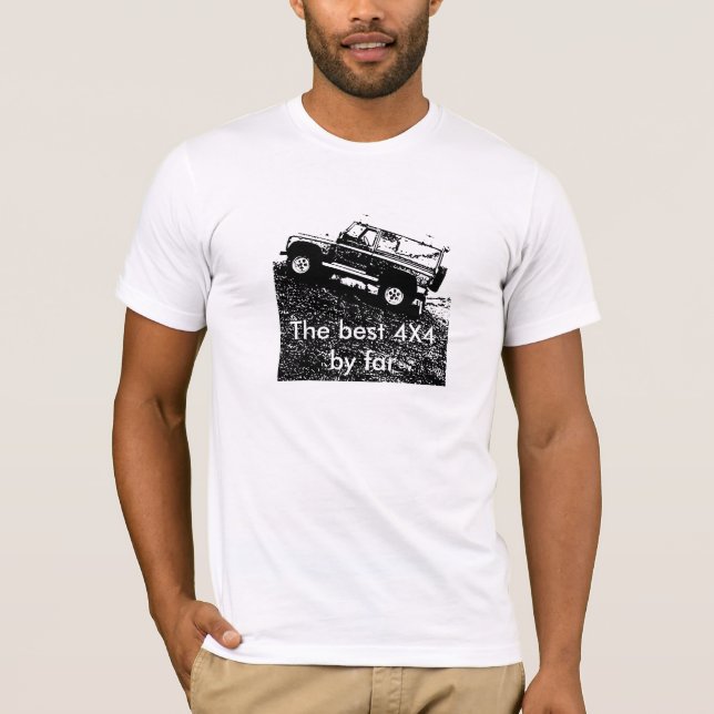 Geländewagen-Verteidiger. Das beste bei weitem T-Shirt (Vorderseite)