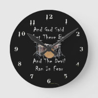 Gelassen, es gäbe Drummer