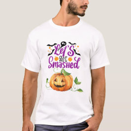 Gelassen Halloween Kürbis Funny T-Shirt