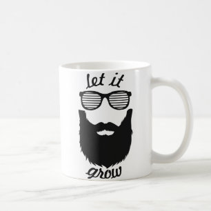 Gelassen ihm wachsen Sie Kaffeetasse
