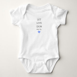 Gelassen Liebe Grow Baby Boy Babywachsen Strampler