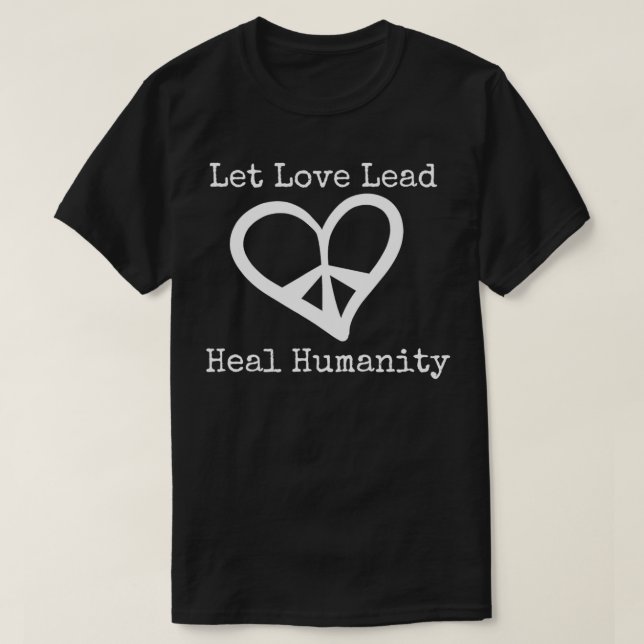 Gelassen Liebe T-Shirt (Design vorne)