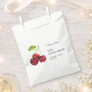 Gelassen Liebe wachsen Cherry Seed Gastgeschenk Geschenktütchen