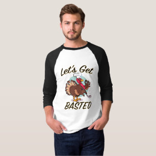 Gelassen uns erhalten Sie begossenem Erntedank T-Shirt