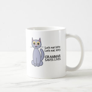 Gelassen uns essen Sie Kitty Kaffeetasse