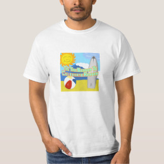 Gelassen uns feiern Sie Grund T-Shirt