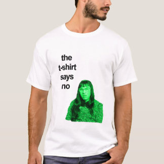 gelassen uns fragen Sie den T - Shirt