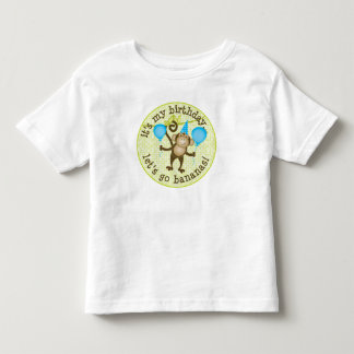 Gelassen uns gehen Bananen-Affe Kleinkind T-shirt