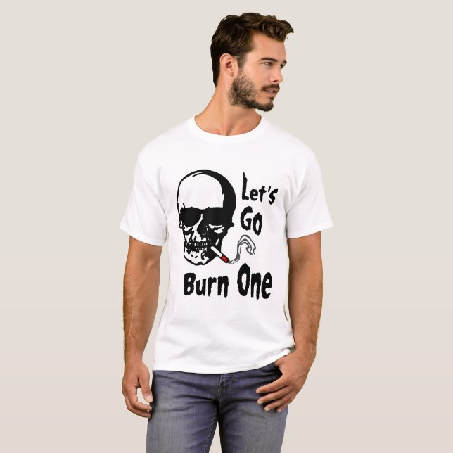 gelassen uns gehen Brand einer T-Shirt (Vorne ganz)