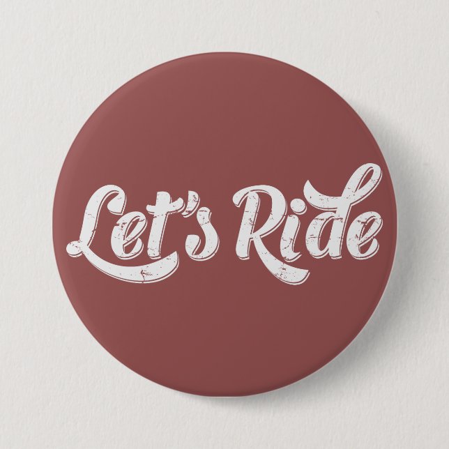 Gelassen uns reiten! button (Vorderseite)