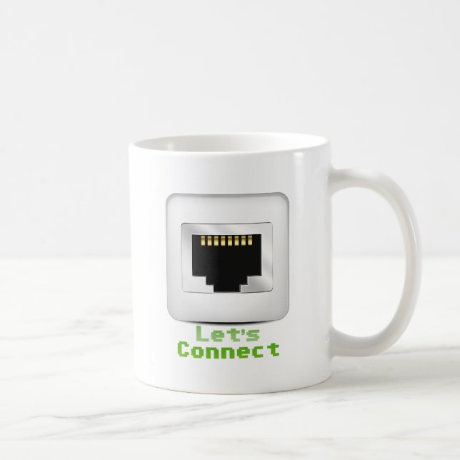 Gelassen uns schließen Sie an Kaffeetasse (Rechts)
