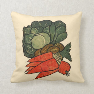 Gelassen uns wachsen Sie einen Gemüsegarten Kissen