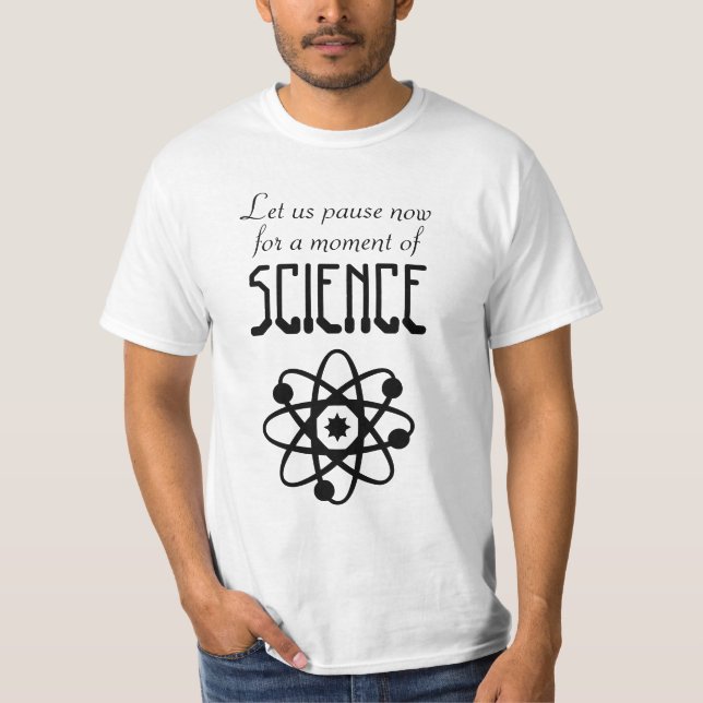 Gelassen uns während eines Momentes des T-Shirt (Vorderseite)