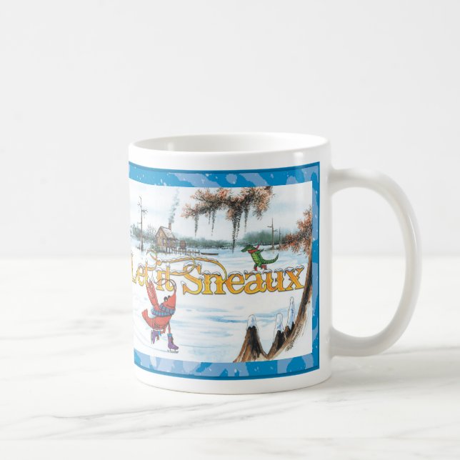 Gelassene-Es-Sneaux Kaffeetasse (Rechts)