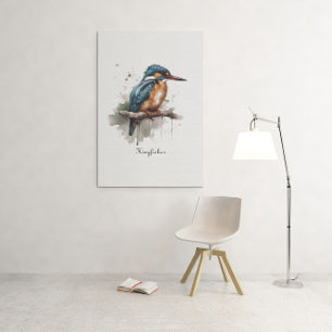 Gelassenheit des Kingfisher Leinwanddruck