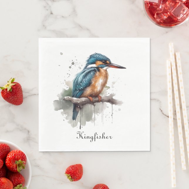 Gelassenheit des Kingfisher Serviette (Beispiel)
