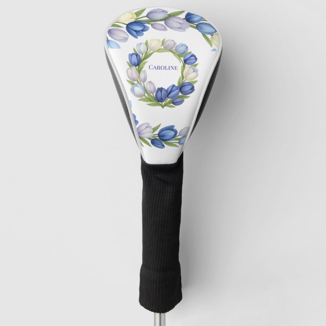 Gelassenheit in der Wohngestaltung Blütenpastel Tu Golf Headcover (Vorderseite)