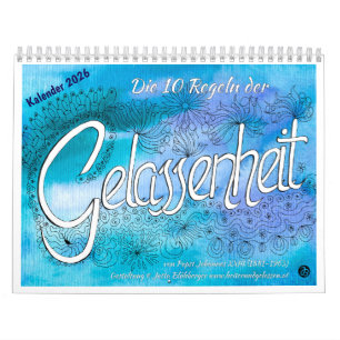 Gelassenheit Kalender 2026