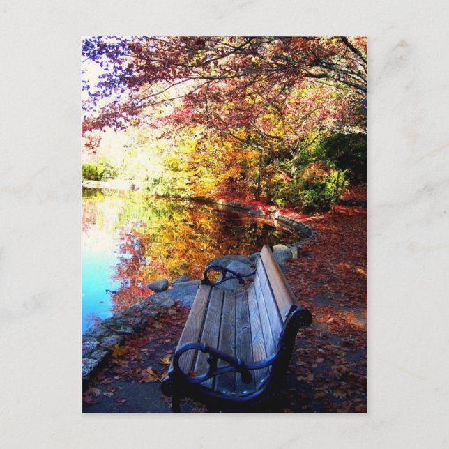 Gelassenheit Postkarte (Vorderseite)