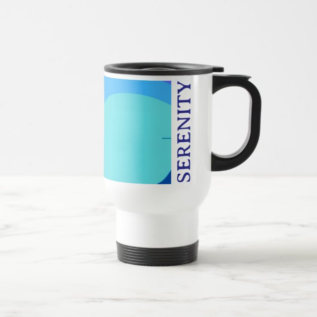 Gelassenheit Reisebecher (Rechts)