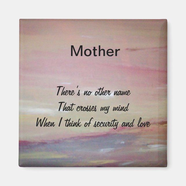 Gelassenheit und Liebe Magnet (Vorne)