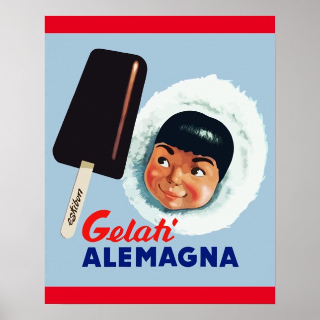 GELATI ALEMAGNA POSTER (Vorne)