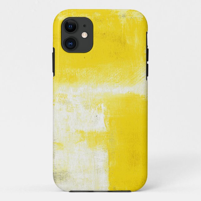 Gelb #2 Case-Mate iPhone hülle (Rückseite)