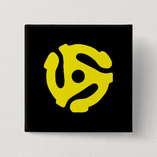 Gelb-45-Distanzgrafik Button