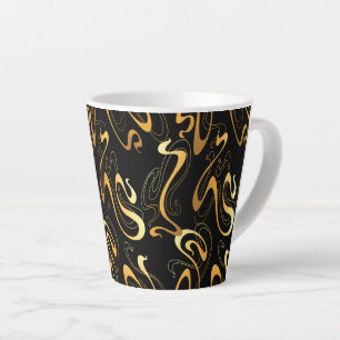 Gelb Abstrakt Milchtasse