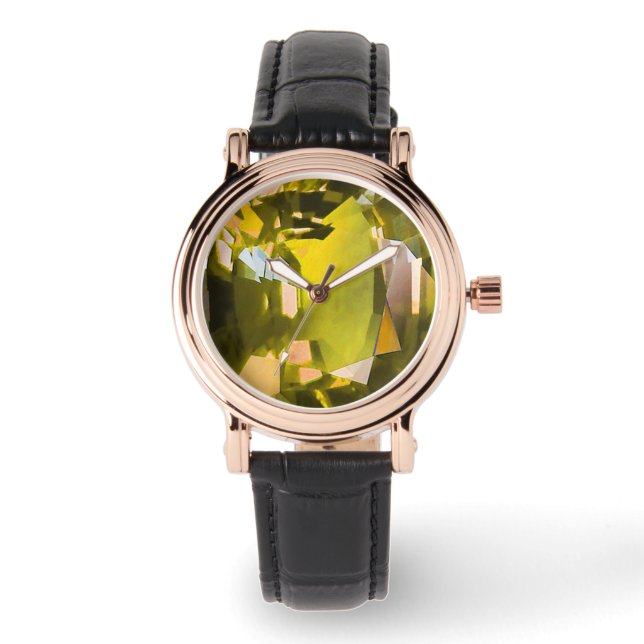 gelb armbanduhr (Vorderseite)