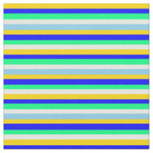 Gelb, Blau, Grün, Weiß und Himmelblau