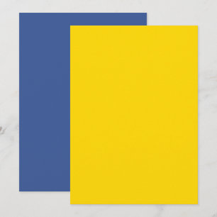 Gelb & blau - individuelle Veranstaltungseinladung Einladung