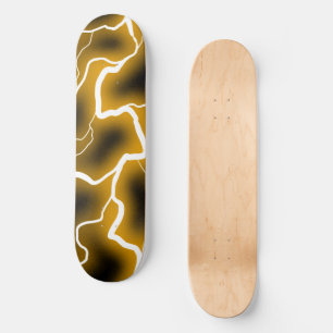 Gelb Blitz Elektrisch Skateboard