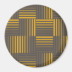 Gelb, cool, einzigartig, trendig, modern magnet