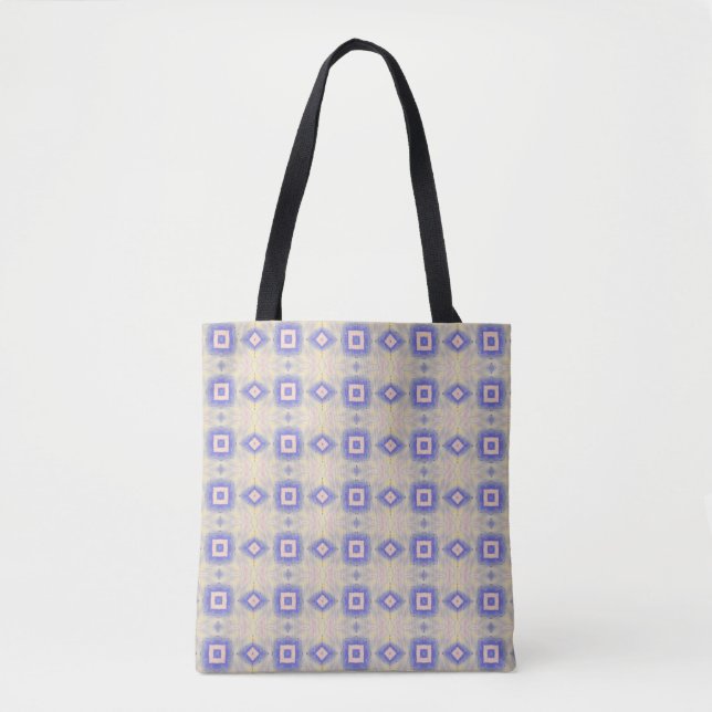 Gelb der modernen geometrischen Kunstlevender Tasche (Vorderseite)