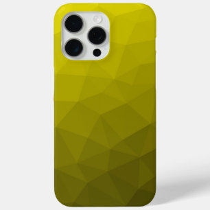 Gelb-dunkler Ombre-Verlaufsverlauf geometrisches M Case-Mate iPhone Hülle