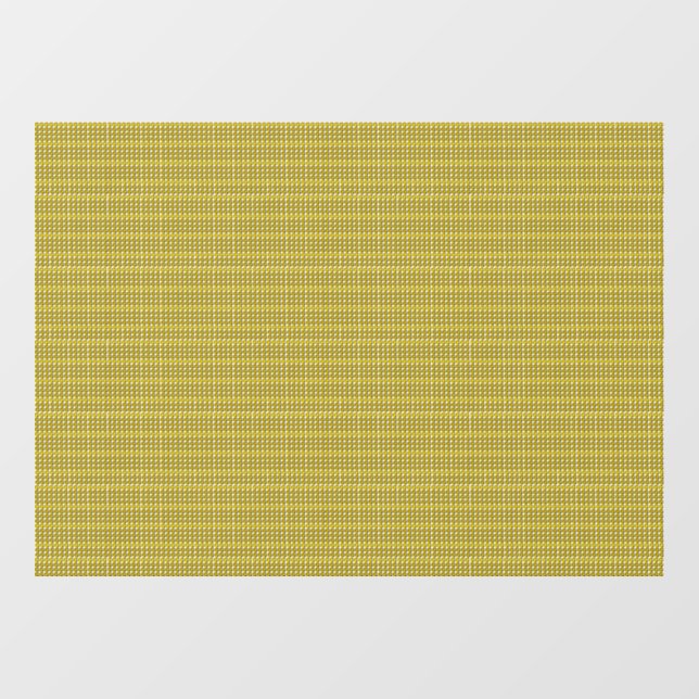 gelb fensteraufkleber (Blatt)
