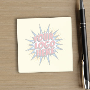 Gelb gelbes Logo für Wasserzeichen für benutzerdef Post-it Klebezettel