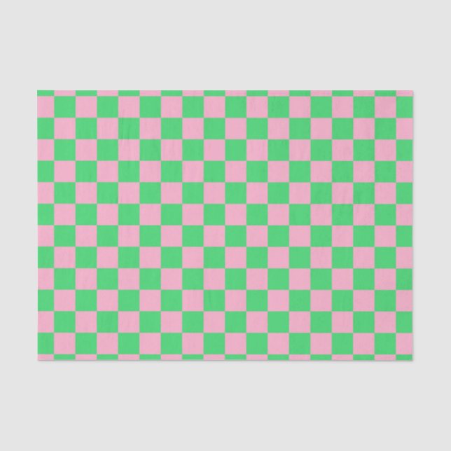 Gelb grün und rosa seidenpapier (Vorderseite)
