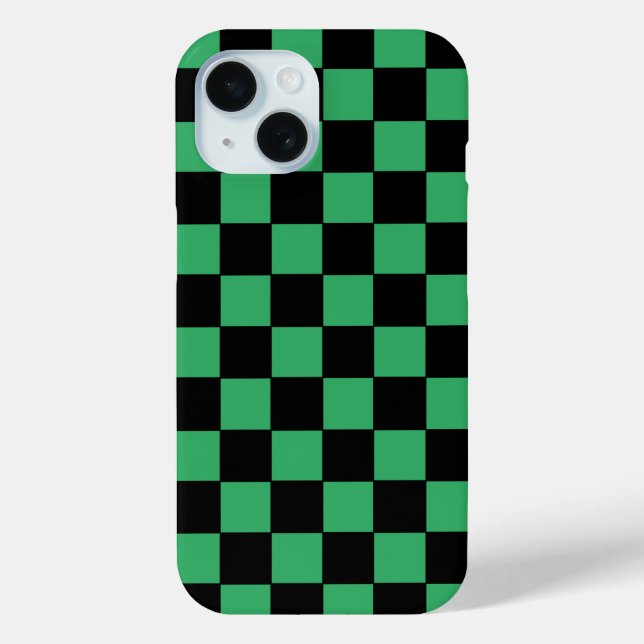 Gelb grün und schwarz Case-Mate iPhone hülle (Rückseite)